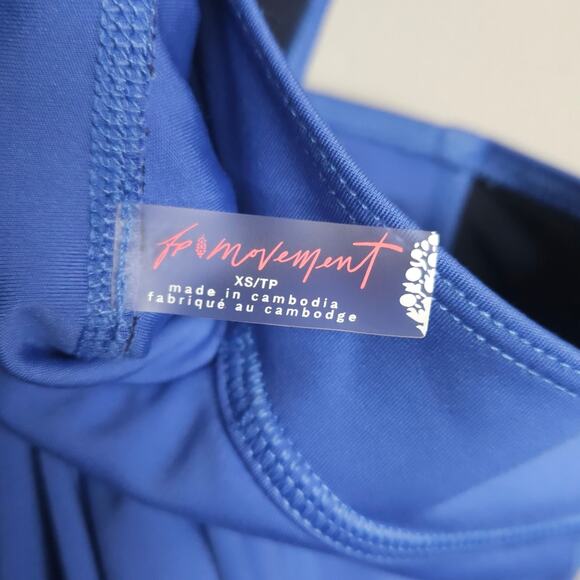 Free people periwinkle back it up one piece jumpsuit - Picture 6 of 8